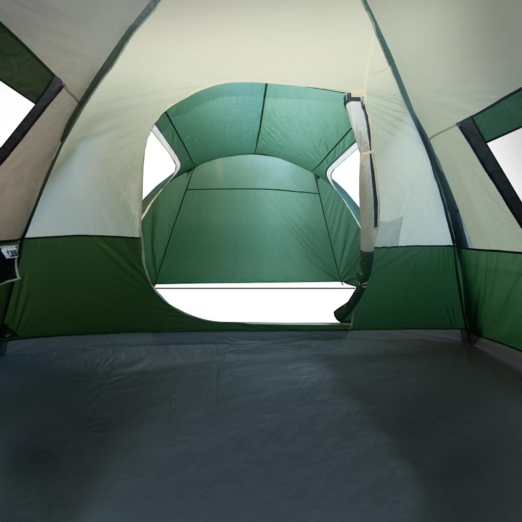 Dome Family Tent 6 Persons Green Waterproof