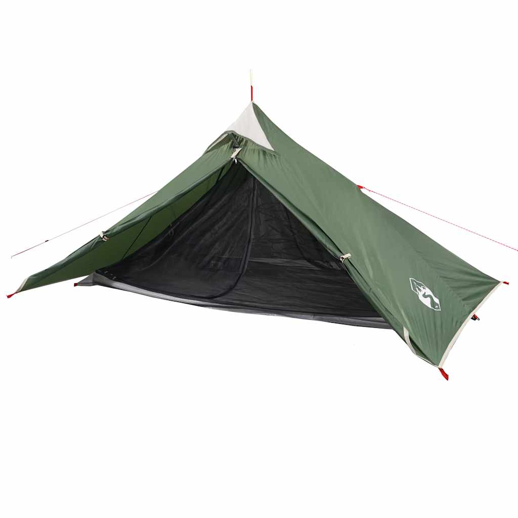 Tipi Camping Tent 1 Person Green Waterproof