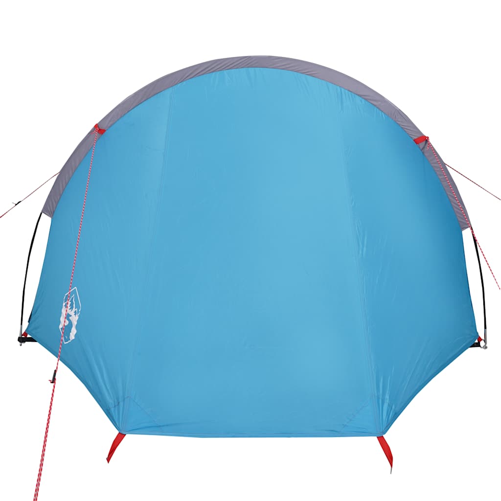 Tunnel Tent 4 Persons Blue Waterproof