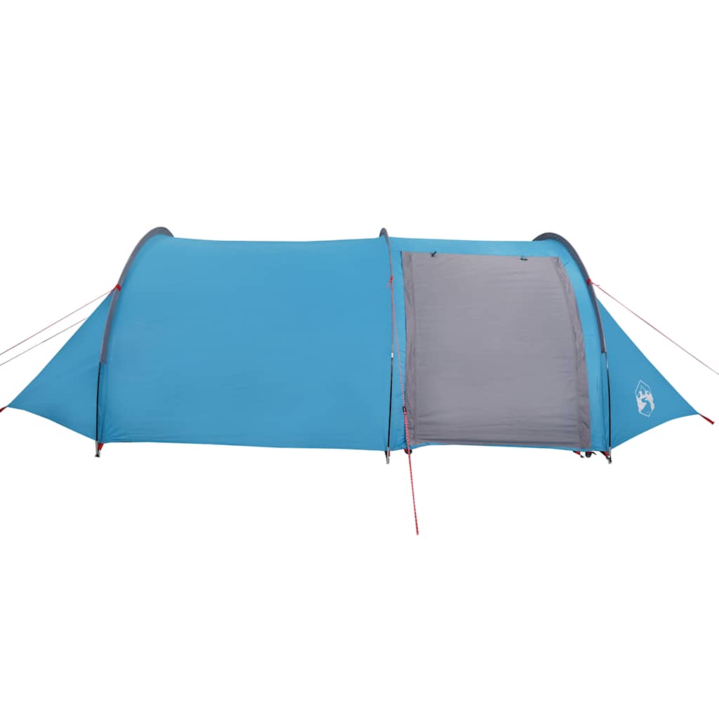 Tunnel Tent 4 Persons Blue Waterproof