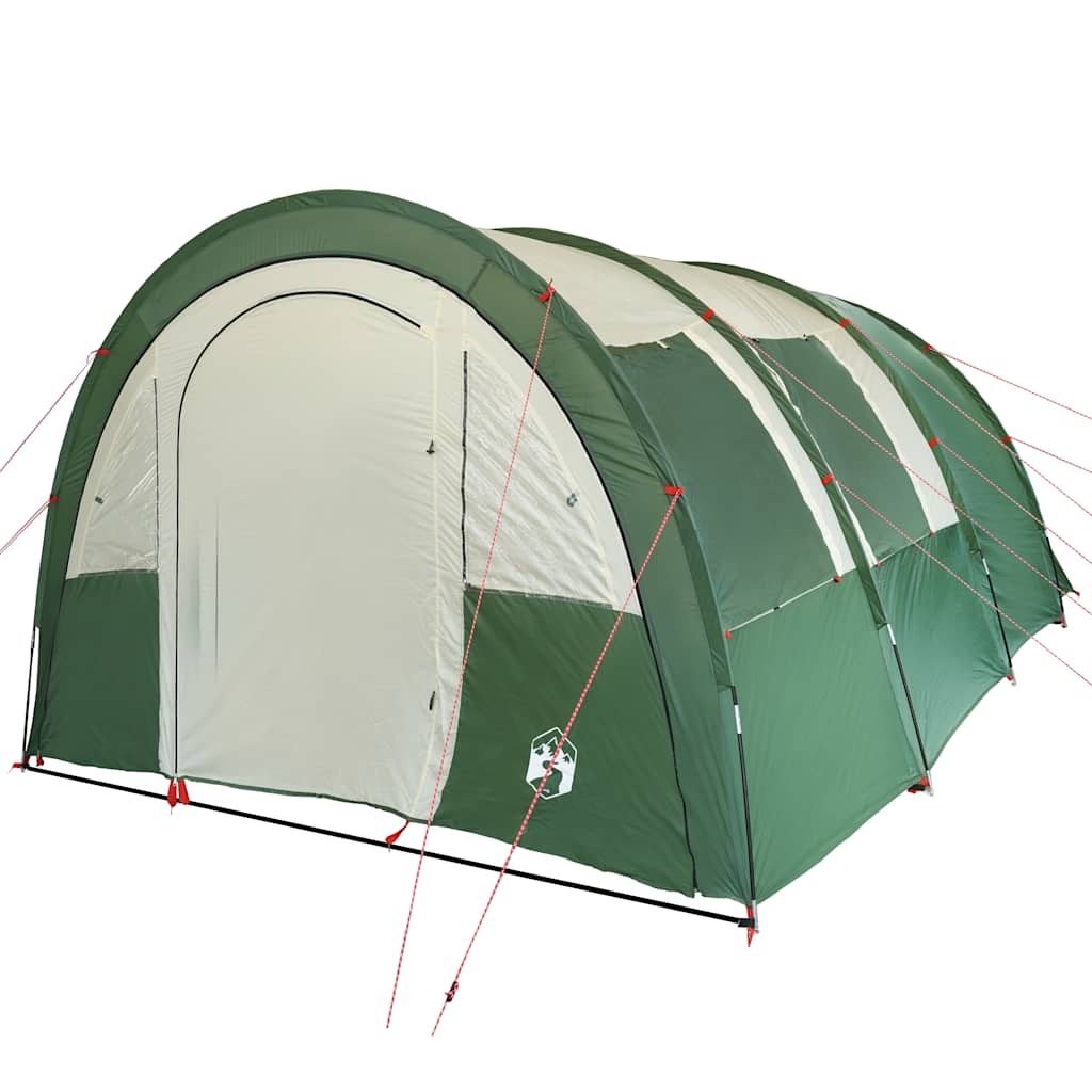 Tunnel Tent 4 Persons Green Waterproof