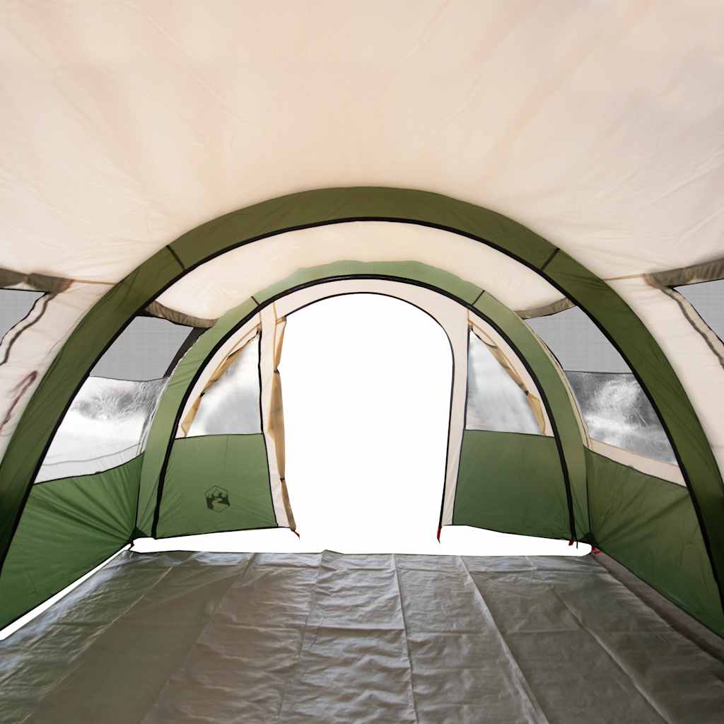 Tunnel Tent 4 Persons Green Waterproof