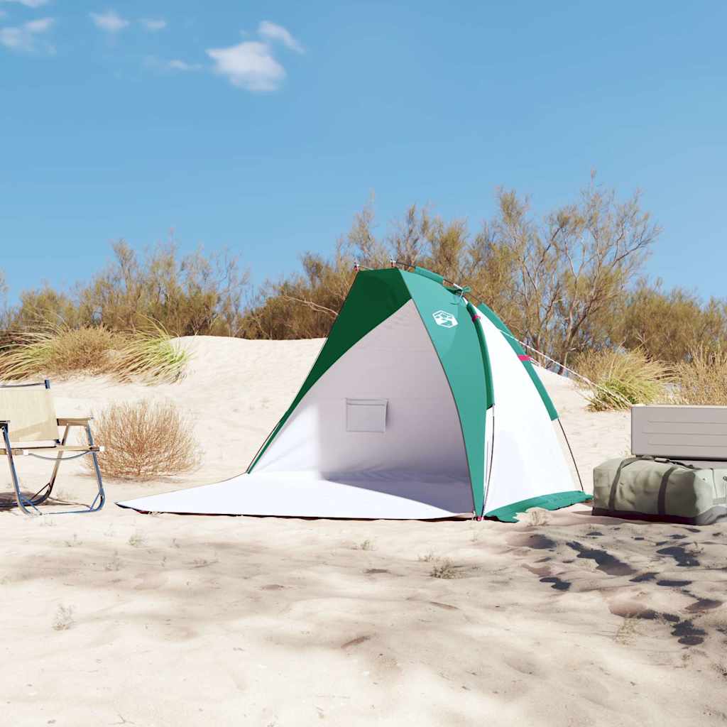 Beach tent sea green 268x223x125 cm 185T polyester
