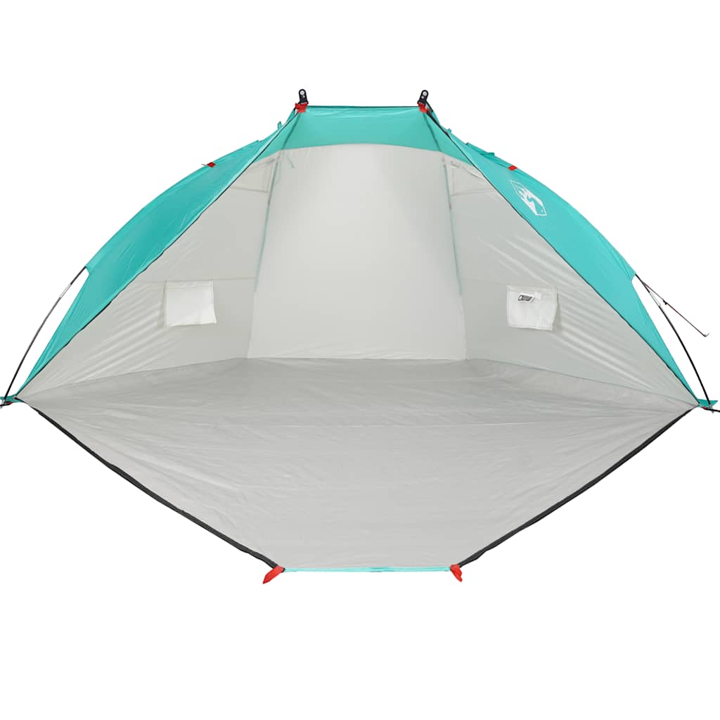 Beach tent sea green 268x223x125 cm 185T polyester