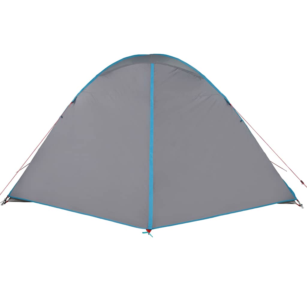 Dome Camping Tent 6 Persons Blue Waterproof