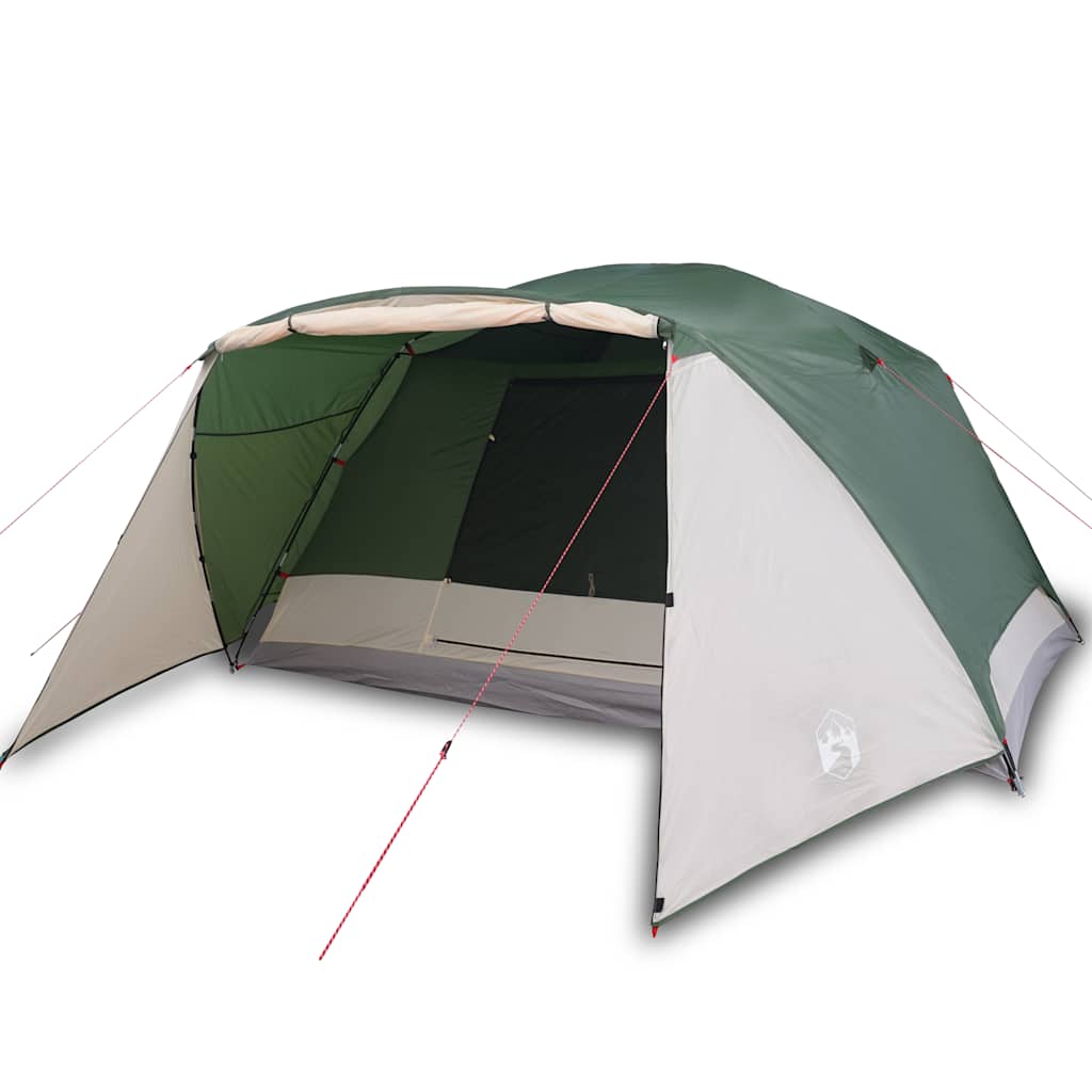 Family Tent 6 Persons Green Waterproof