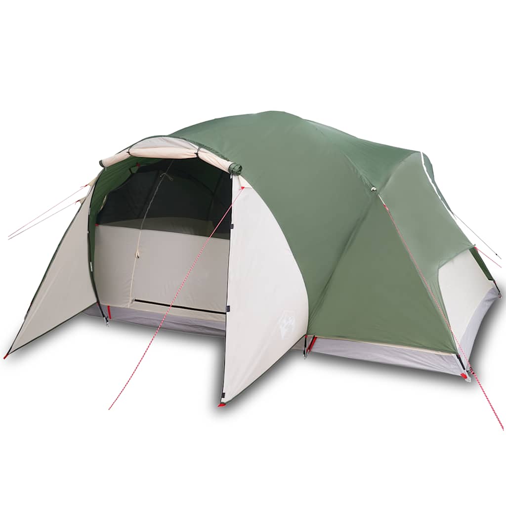 Family Tent with Ventilation 8 Persons Green Waterproof
