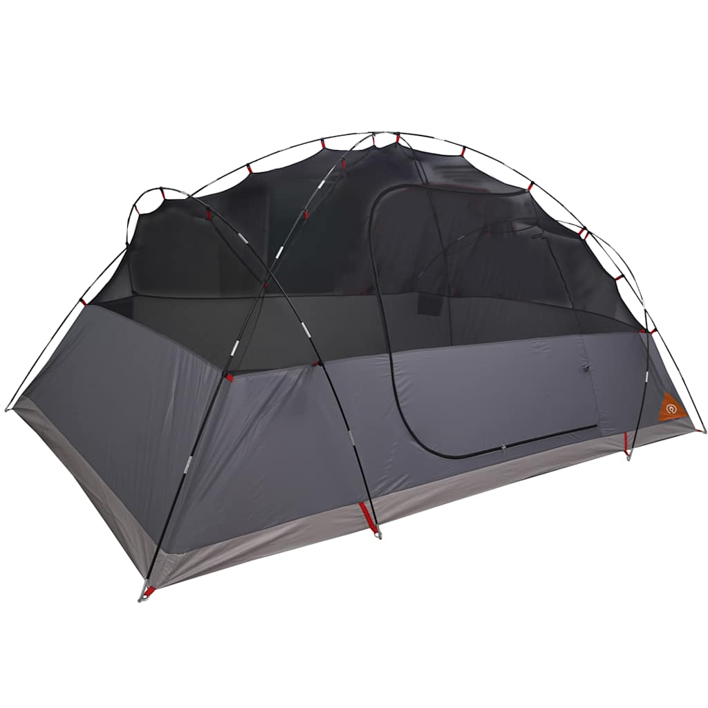 Family Tent with Ventilation 8 Persons Orange Waterproof