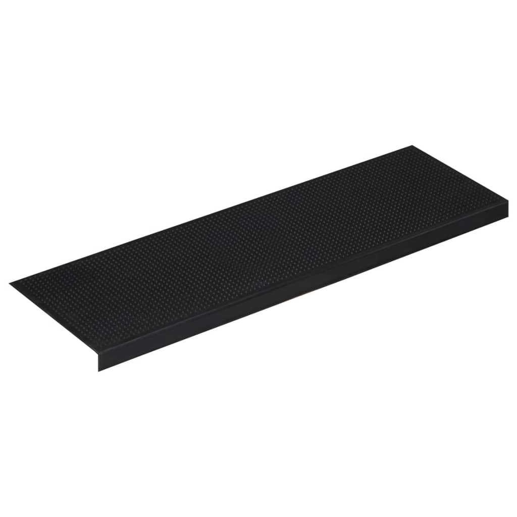 Stair mats 5 pcs. 25x75 cm rubber