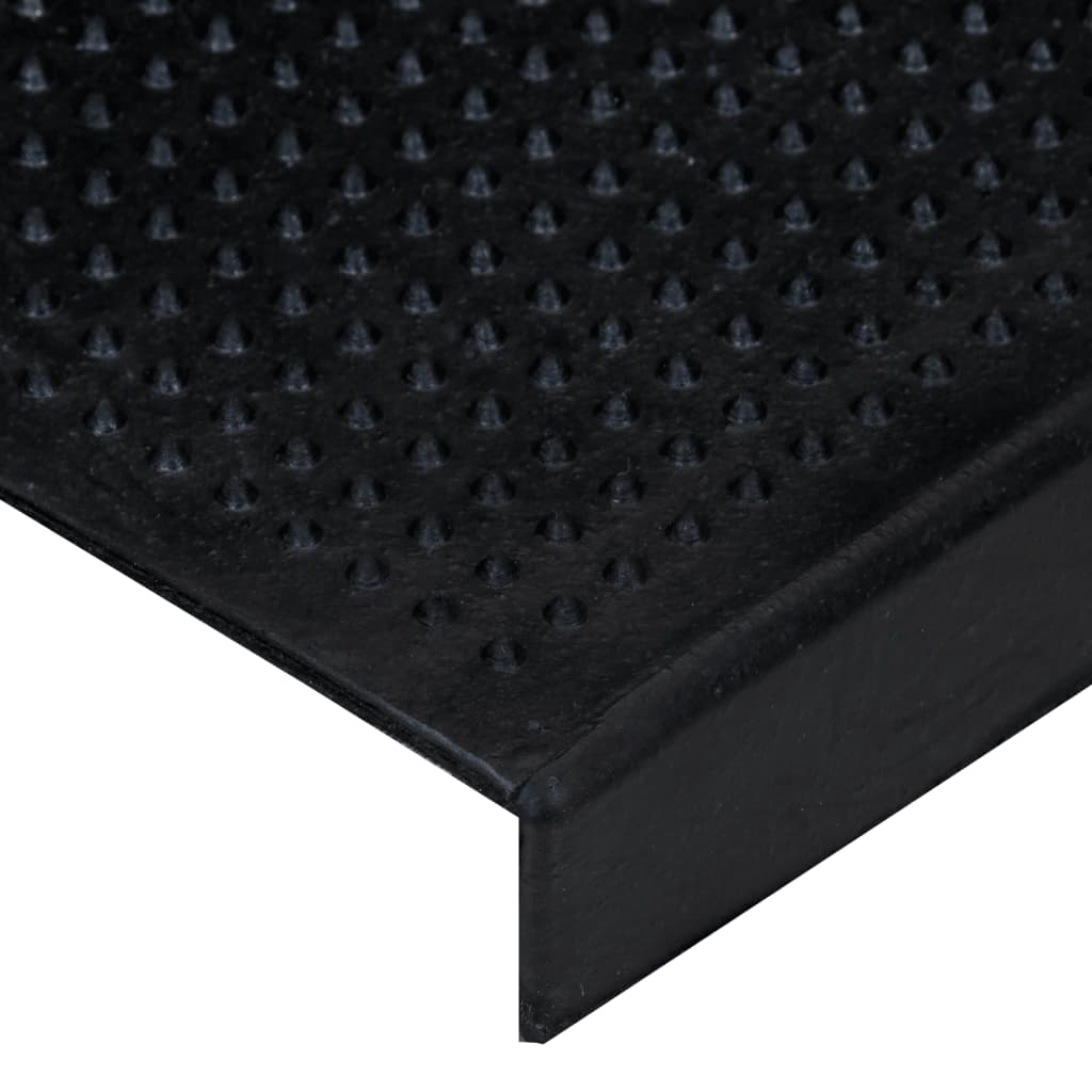 Stair mats 5 pcs. 25x75 cm rubber