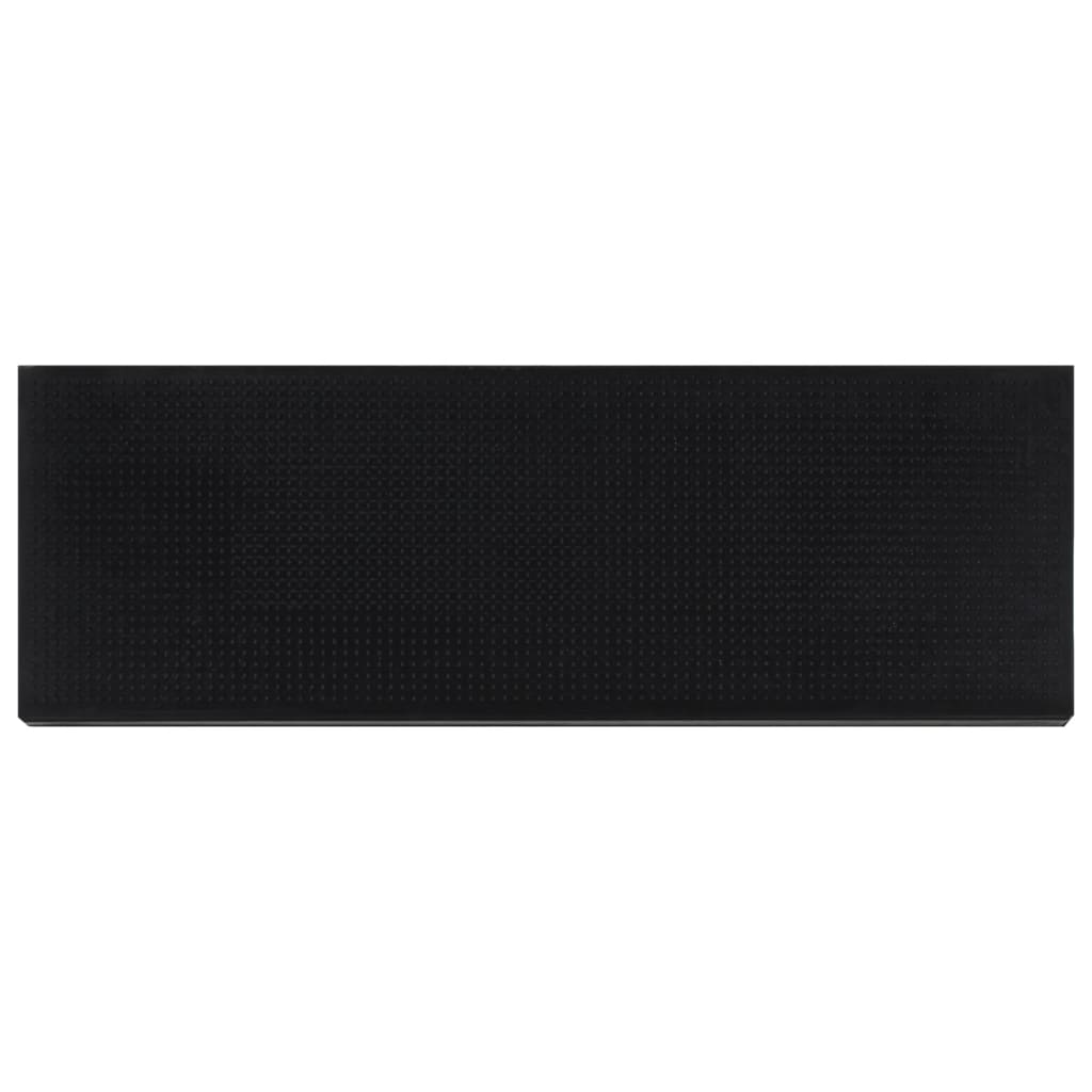 Stair mats 10 pcs. 25x75 cm rubber