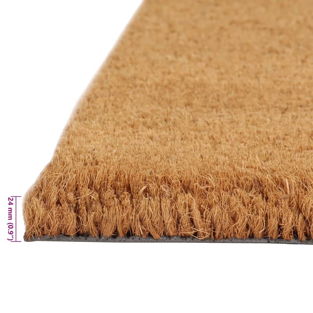Doormats 5 pcs. Natural 40x60 cm Coconut Fiber Tufted