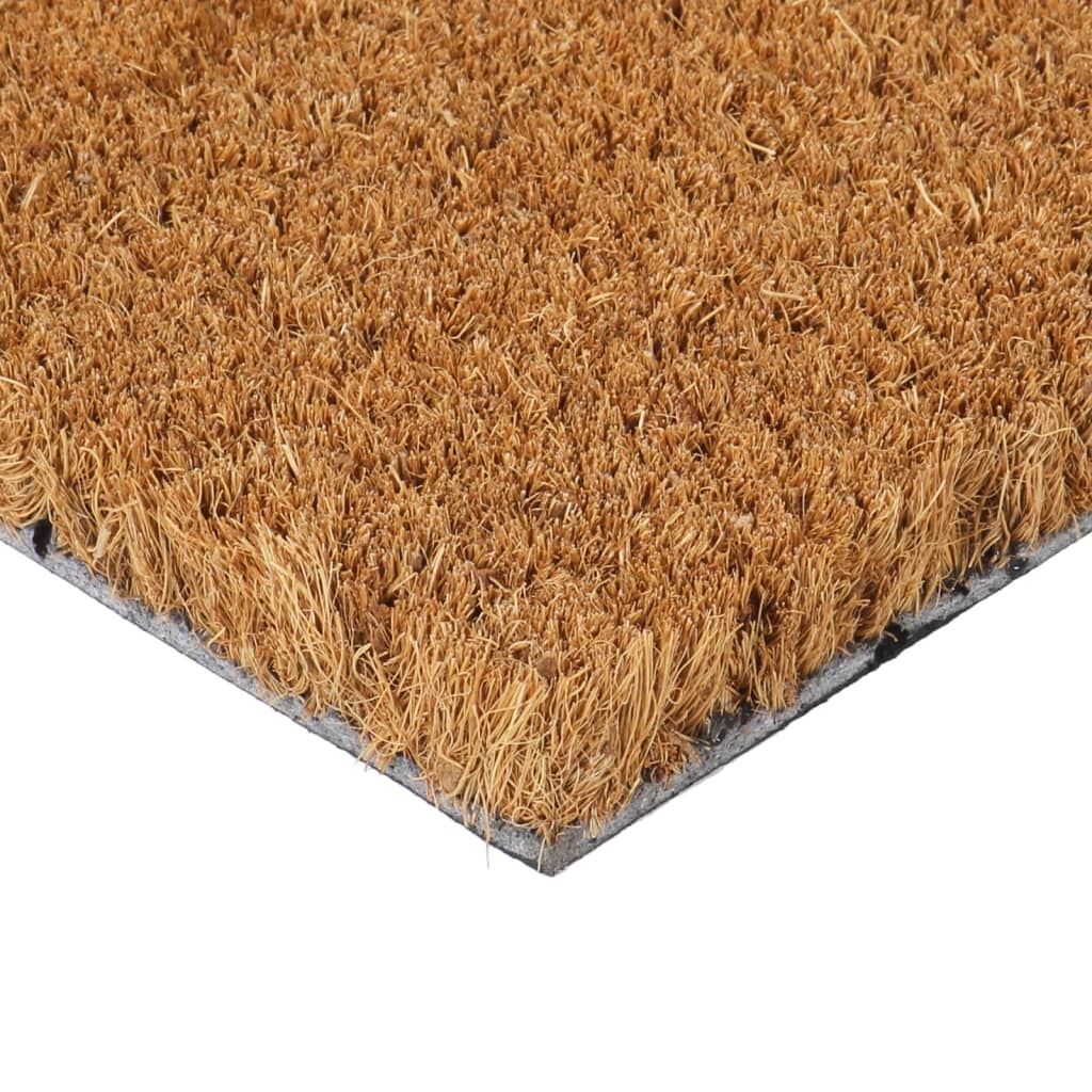 Doormat Natural 45x75 cm Coconut Fiber Tufted
