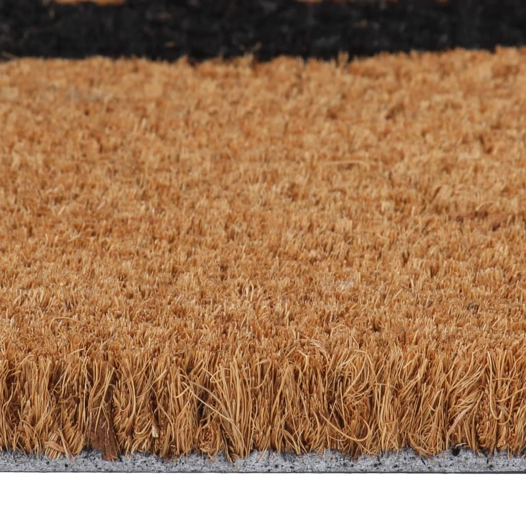 Doormat Natural 45x75 cm Coconut Fiber Tufted