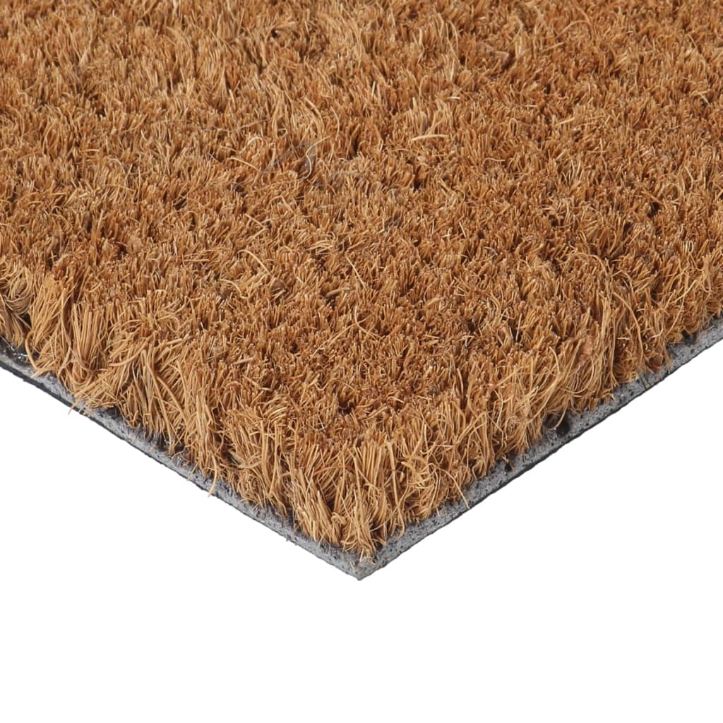 Doormat Natural 45x75 cm Coconut Fiber Tufted