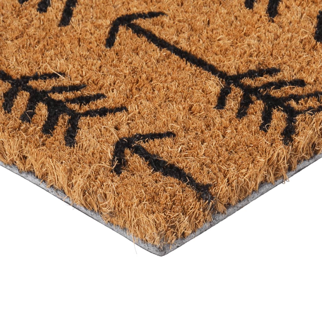 Doormat Natural 45x75 cm Coconut Fiber Tufted