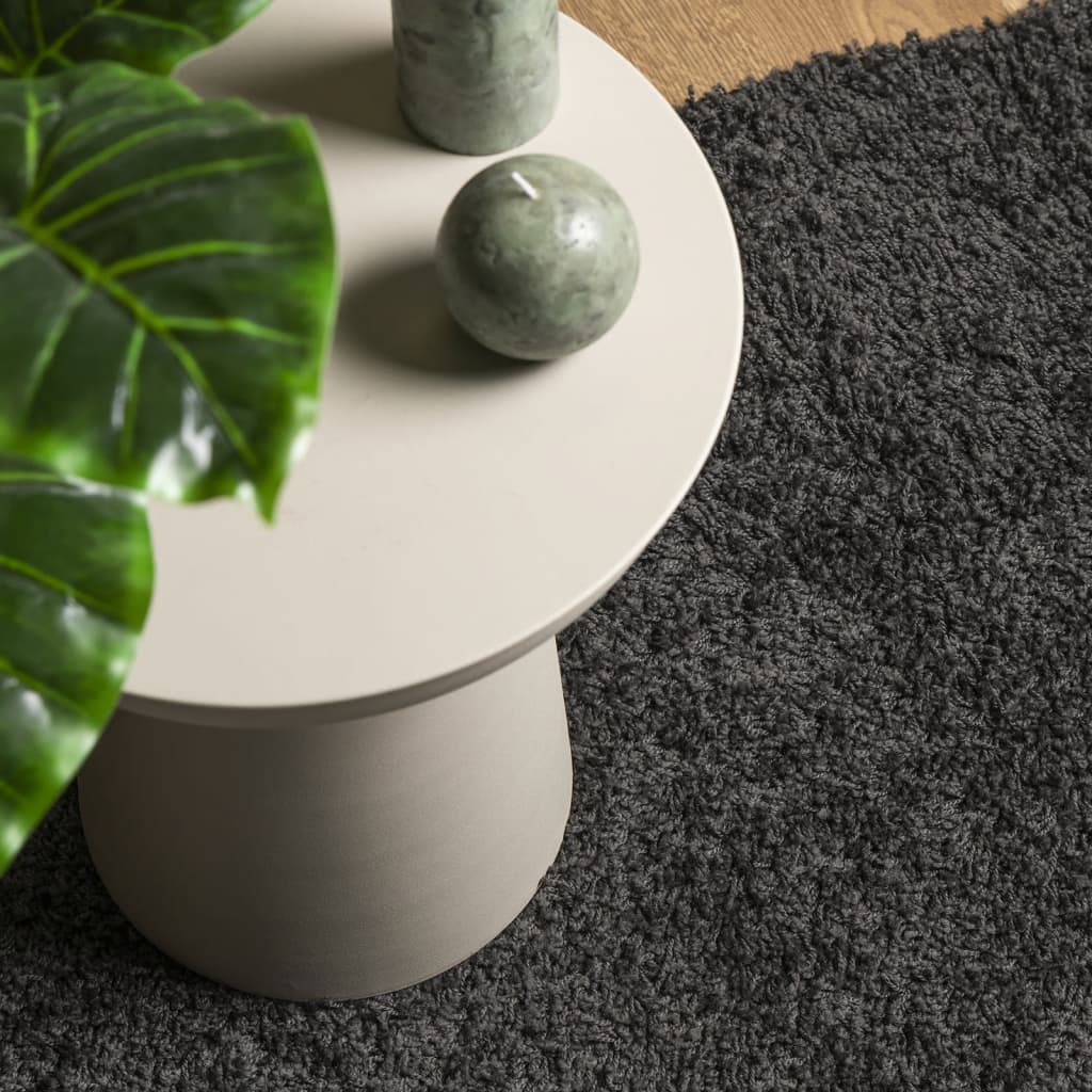 Carpet Shaggy Deep Pile Modern Anthracite 160x230 cm