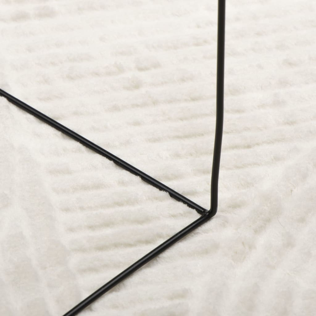Carpet IZA Short Pile Scandinavian Look Cream 100x200 cm