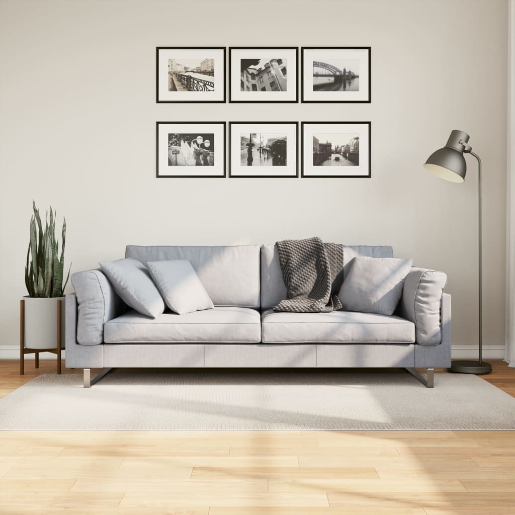 Carpet IZA Short Pile Scandinavian Look Cream 100x200 cm