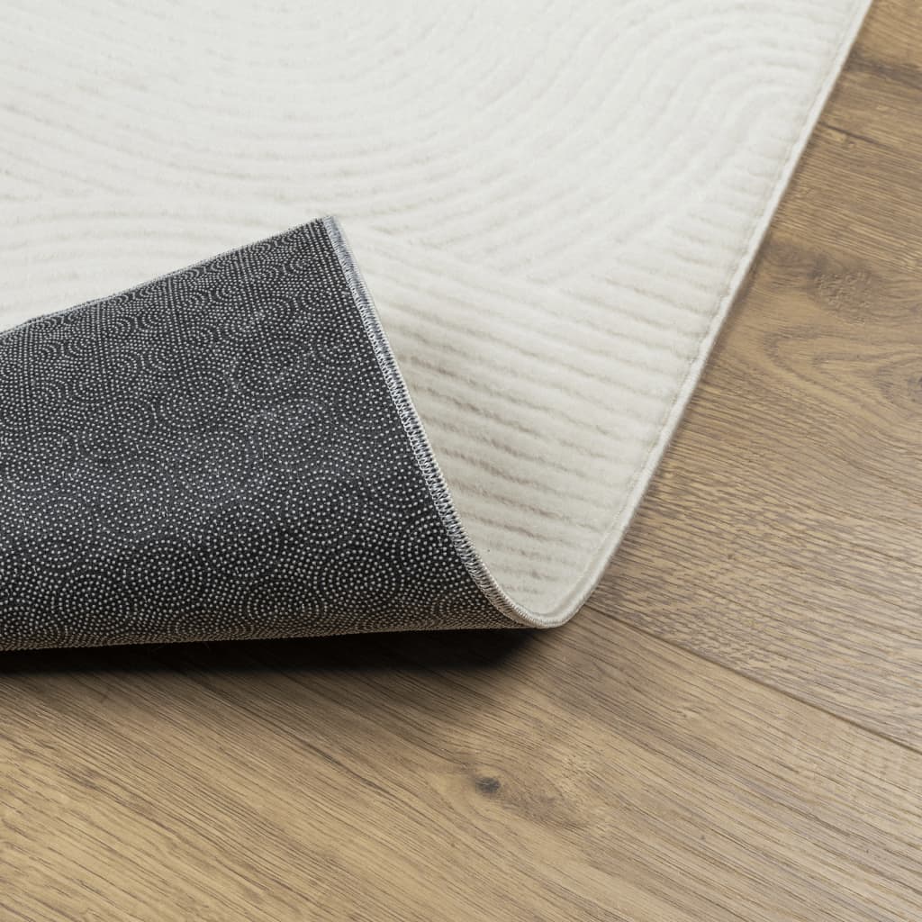 Carpet IZA Short Pile Scandinavian Look Cream 120x170 cm
