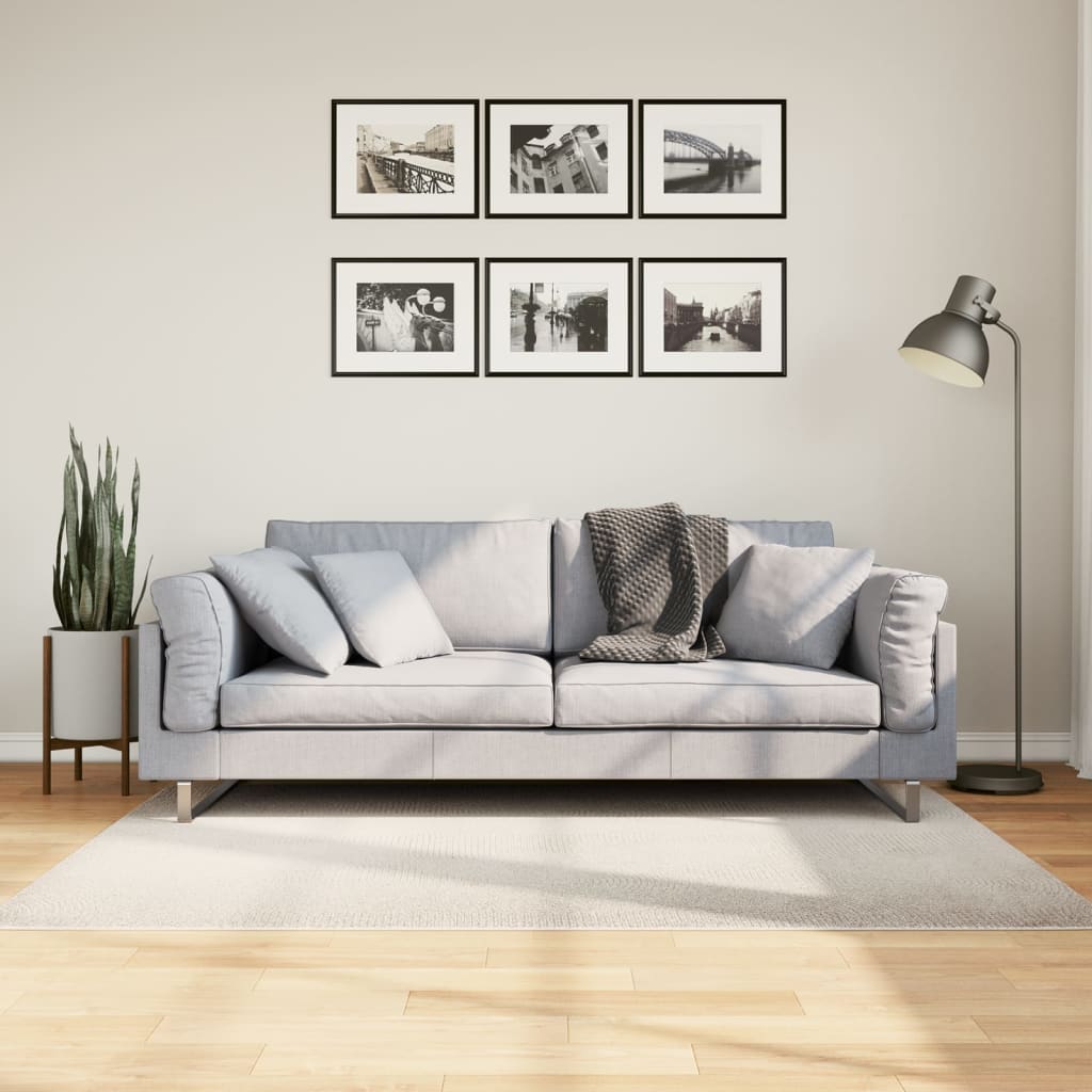 Carpet IZA Short Pile Scandinavian Look Cream 120x170 cm