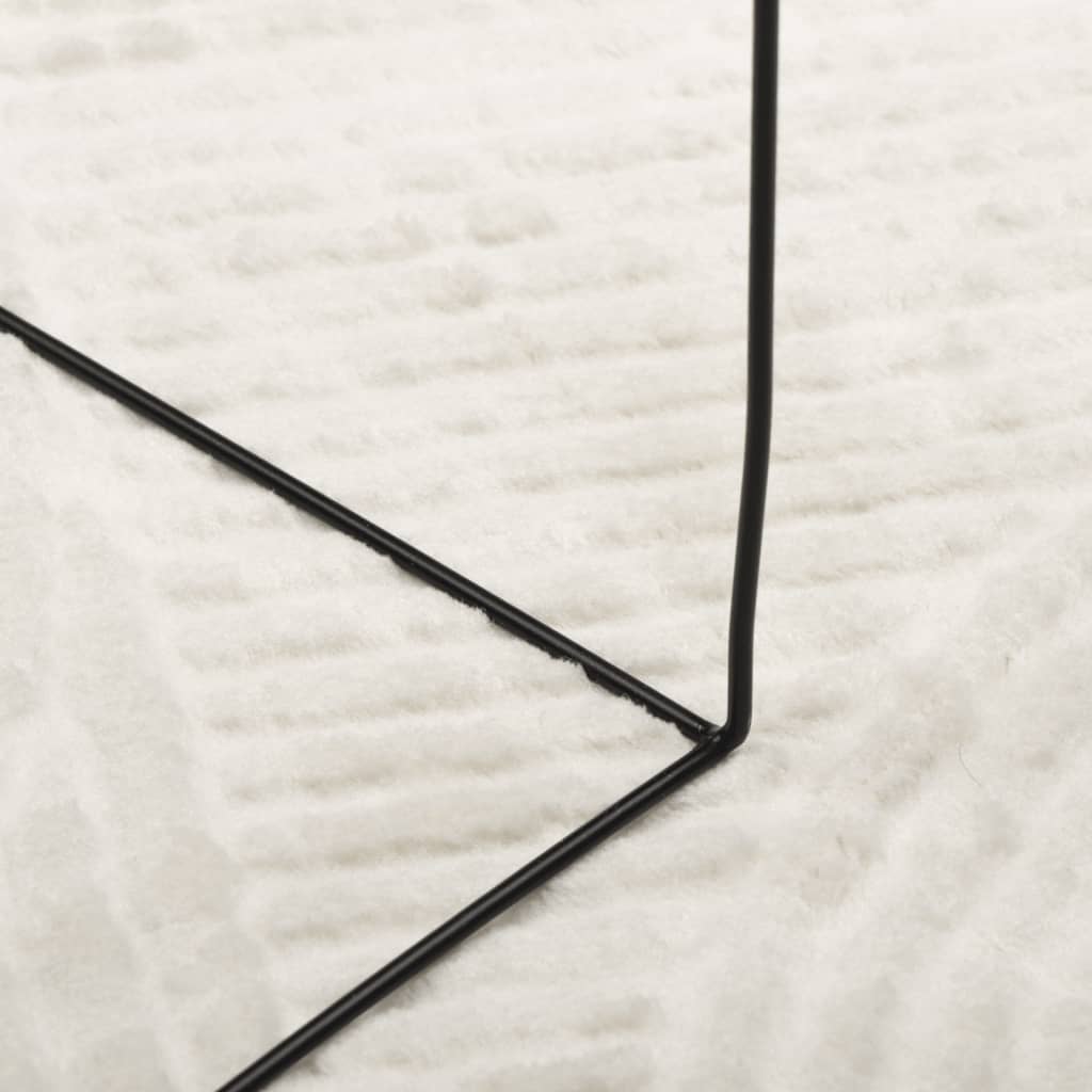 Carpet IZA Short Pile Scandinavian Look Cream 160x230 cm