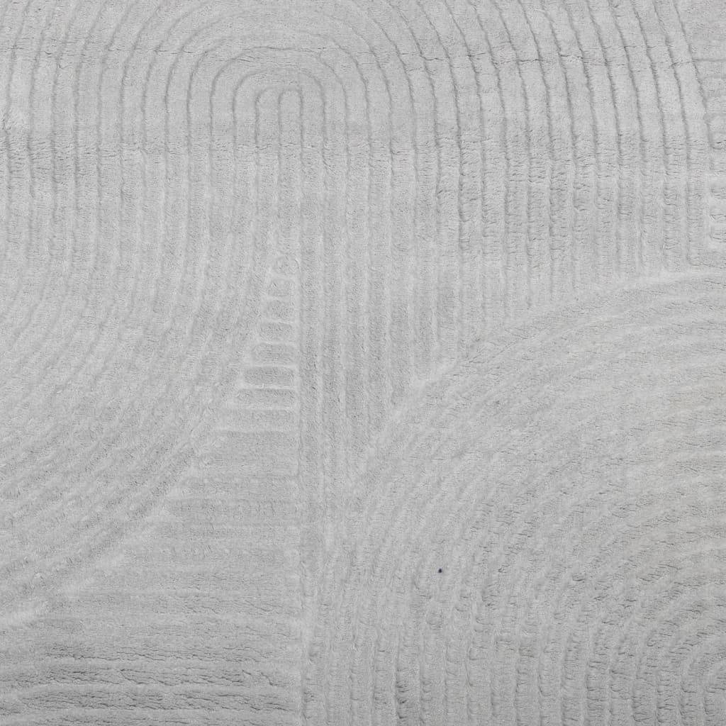 Carpet IZA Short Pile Scandinavian Look Grey 100x200 cm