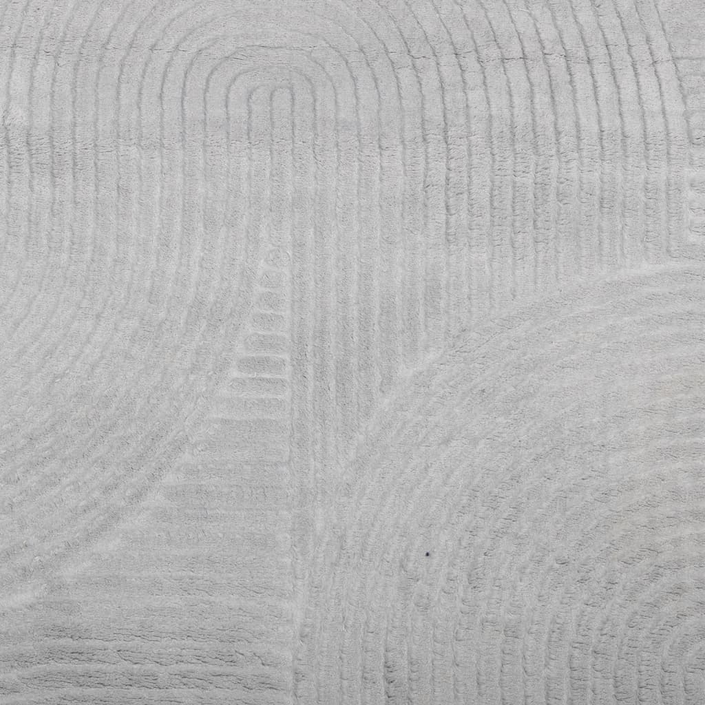 Carpet IZA Short Pile Scandinavian Look Grey 140x200 cm
