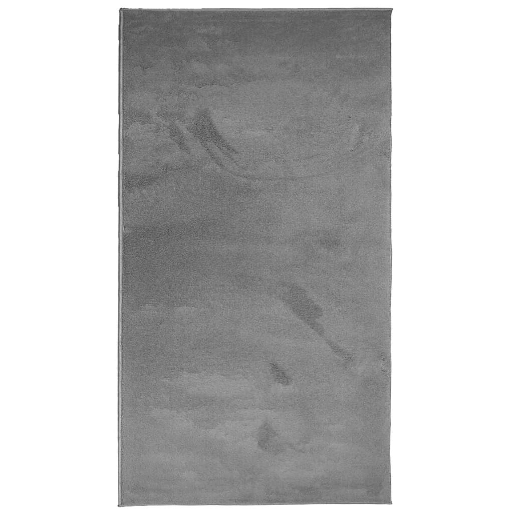 Carpet OVIEDO short pile anthracite 60x110 cm