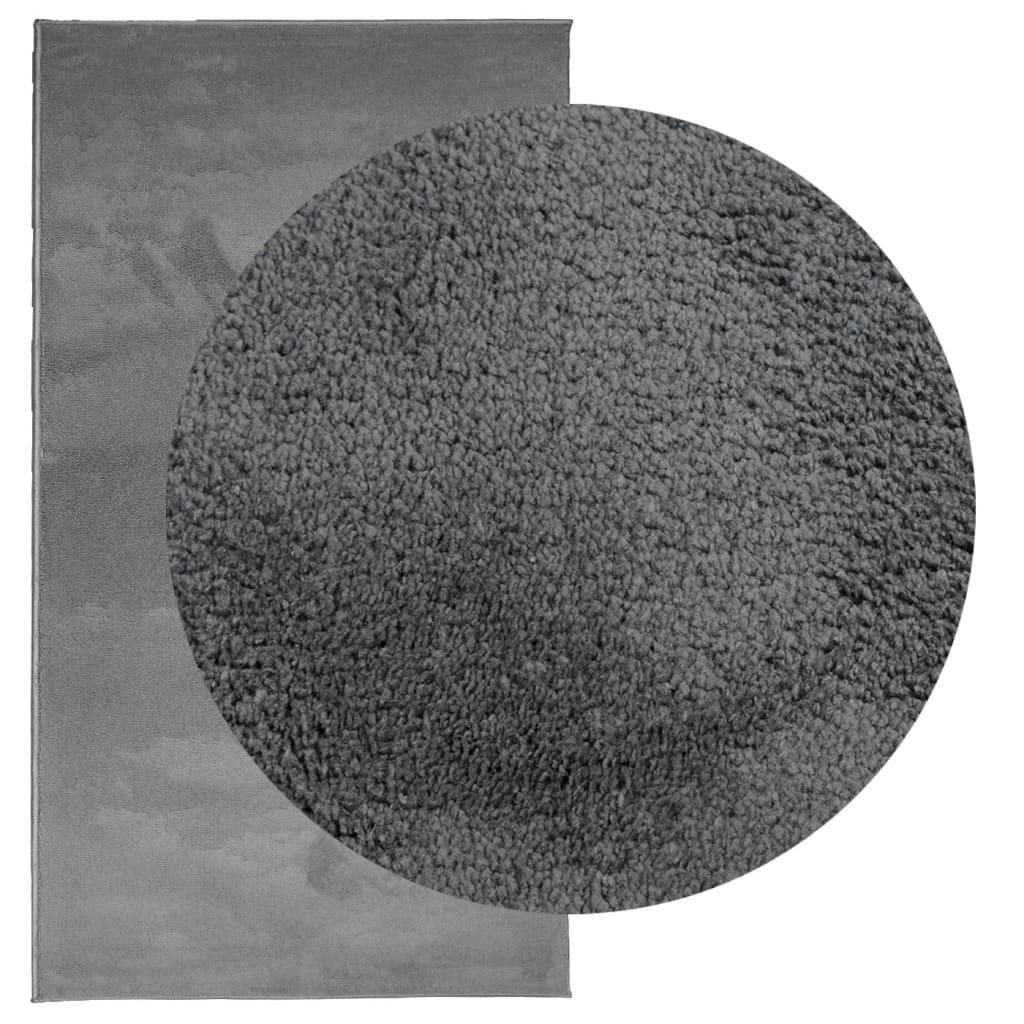Carpet OVIEDO short pile anthracite 60x110 cm