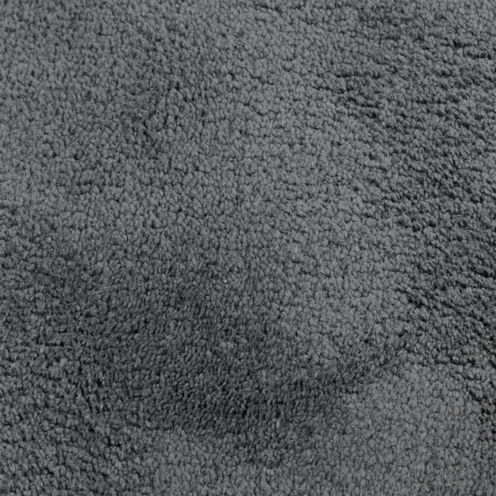 Carpet OVIEDO short pile anthracite 60x110 cm