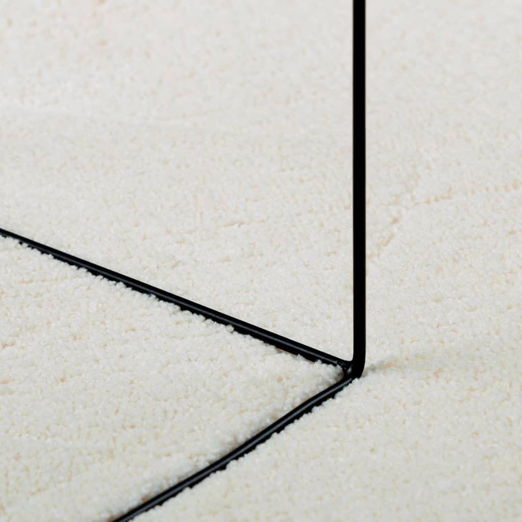 Carpet OVIEDO short pile cream 100x200 cm