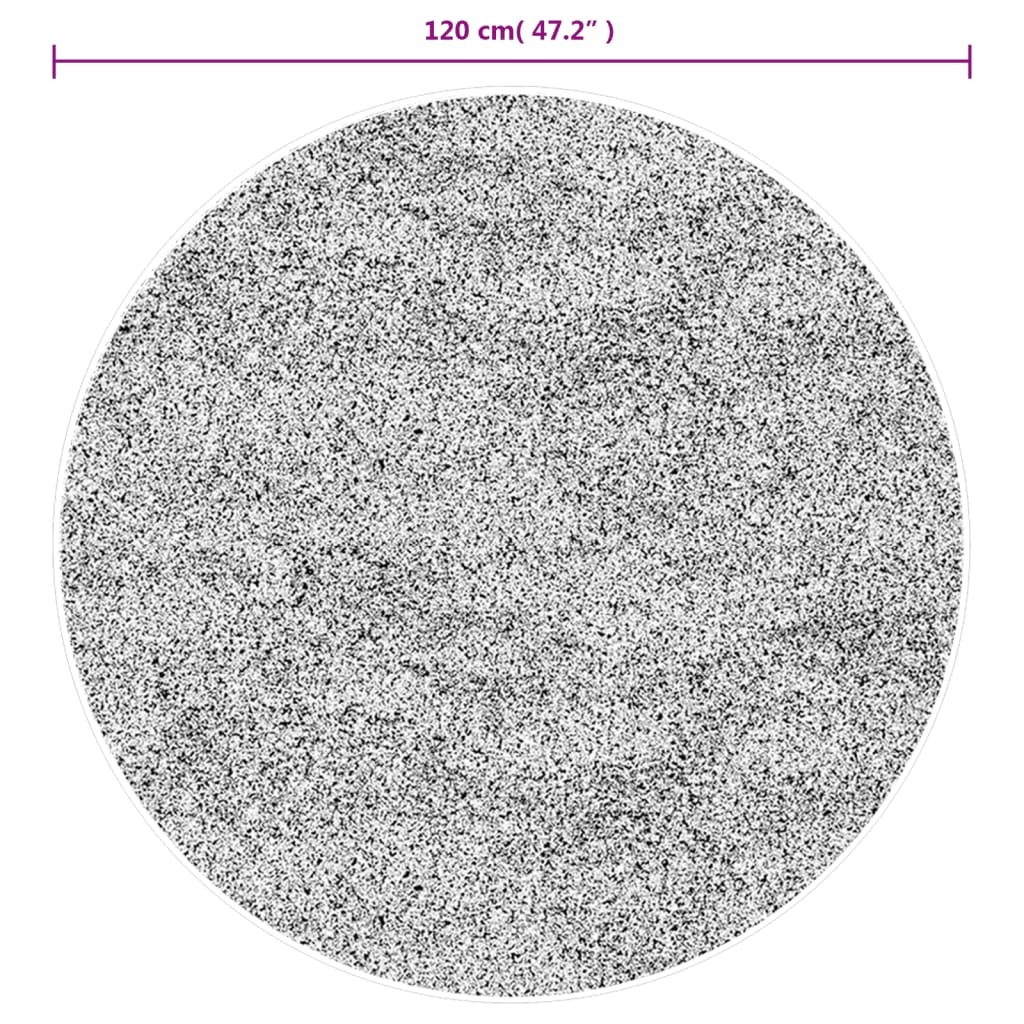 Carpet OVIEDO short pile cream Ø 120 cm