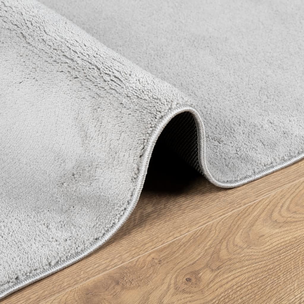 OVIEDO short pile carpet gray 160x230 cm