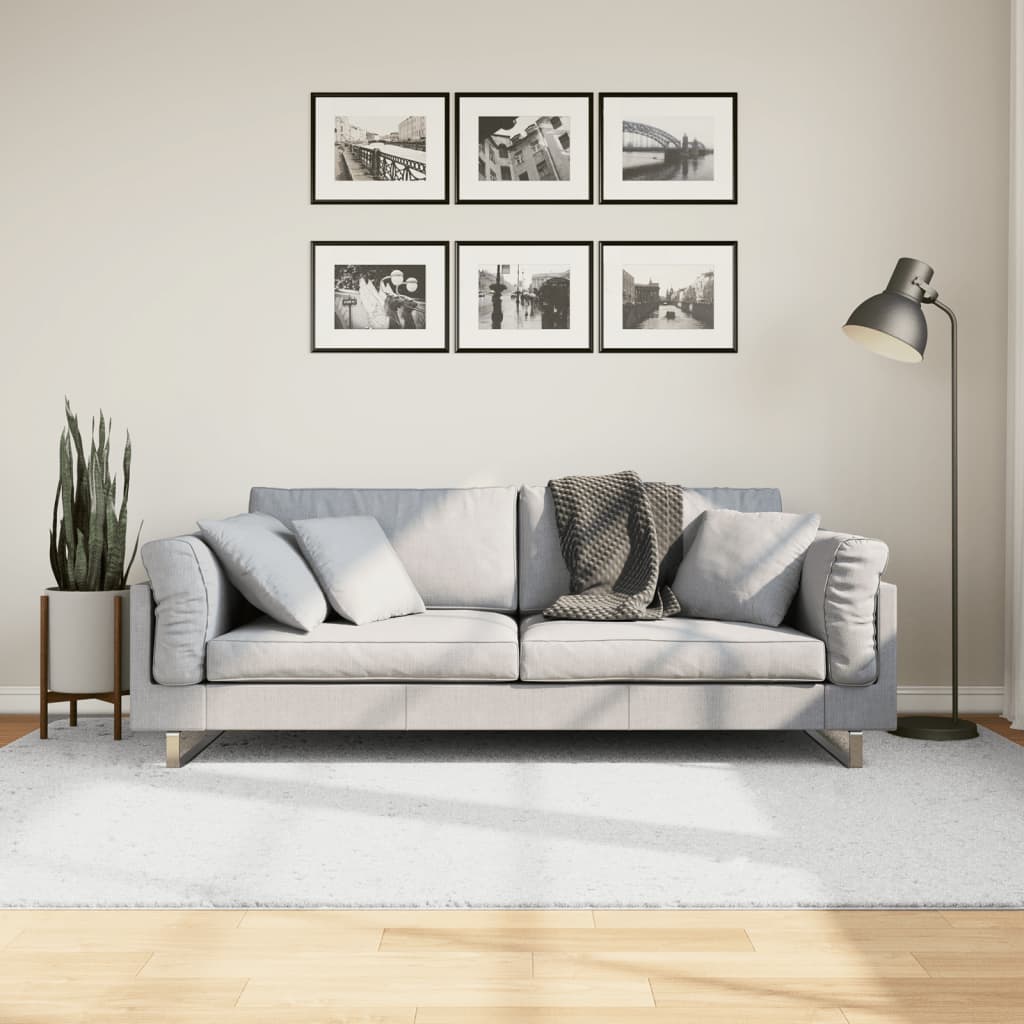 OVIEDO short pile carpet gray 160x230 cm