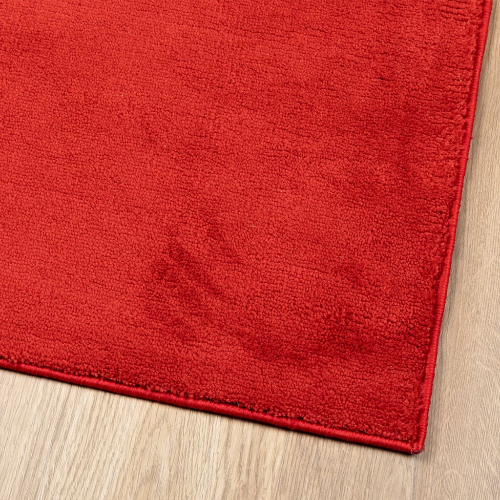 Carpet OVIEDO Short Pile Red 140x200 cm