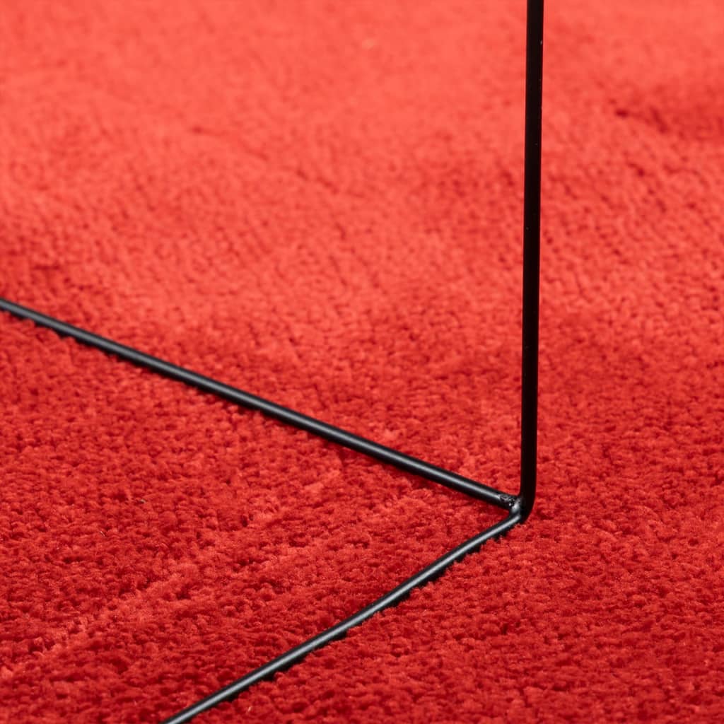 Carpet OVIEDO Short Pile Red 140x200 cm