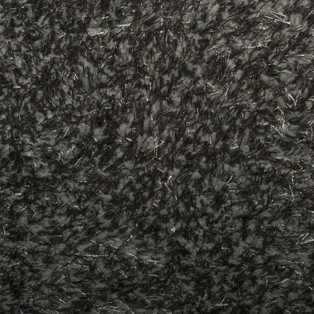 Carpet ISTAN Deep Pile Glossy Anthracite 240x340 cm