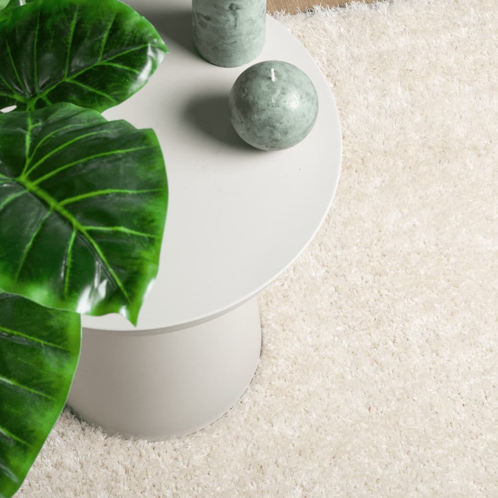 Carpet ISTAN Deep Pile Glossy Cream 100x200 cm