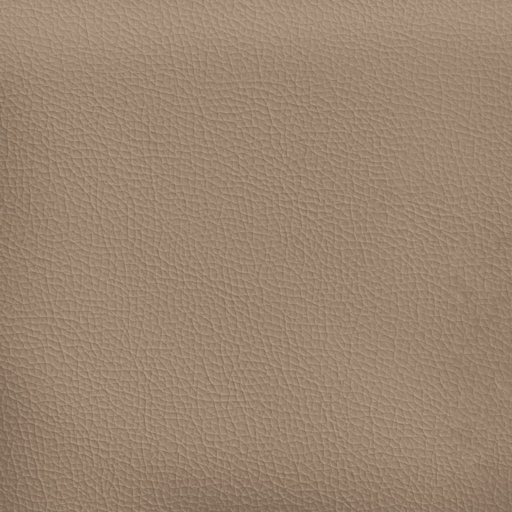 Kopfteil-Kissen "Zadar" Cappuccino-Braun 120 cm Kunstleder
