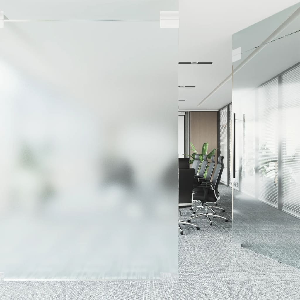 Fensterfolie Statisch Matt Grau 45x2000 cm PVC
