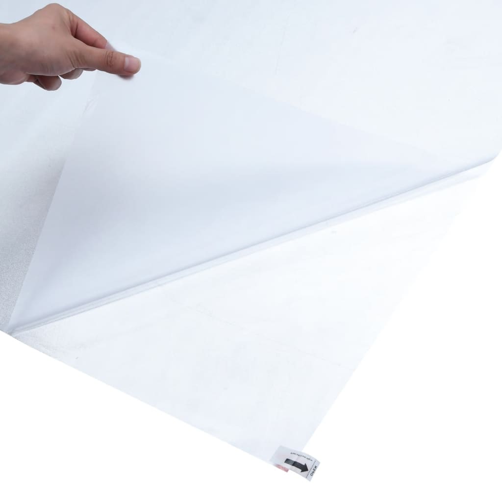 Fensterfolie Statisch Matt Grau 45x2000 cm PVC