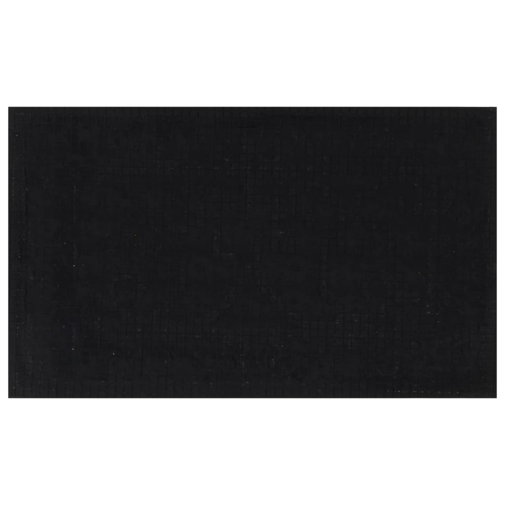 Doormat rectangular 45x75 cm rubber and coconut fiber
