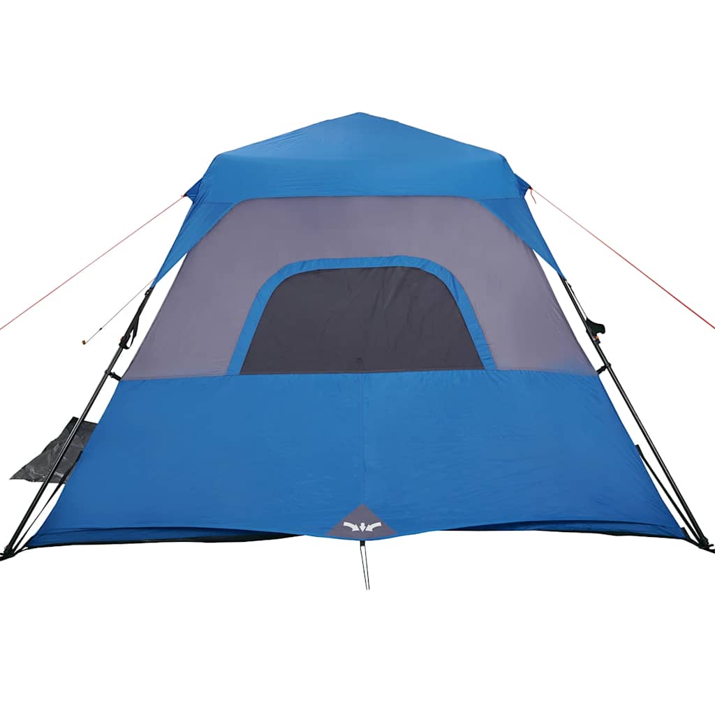 Familienzelt 6 Personen Blau Quick Release Wasserdicht