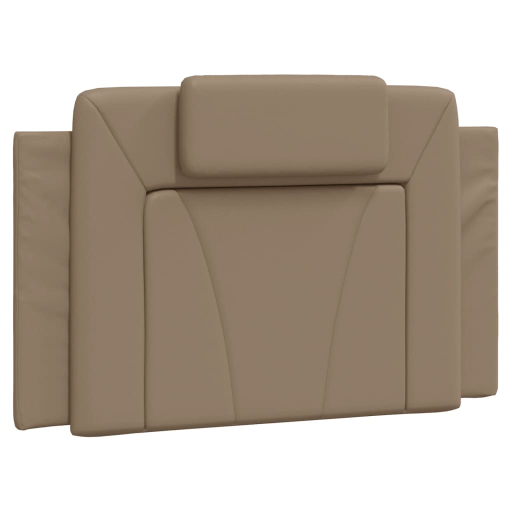 Bettgestell "Viana" ohne Matratze Cappuccino-Braun 80x200 cm Kunstleder