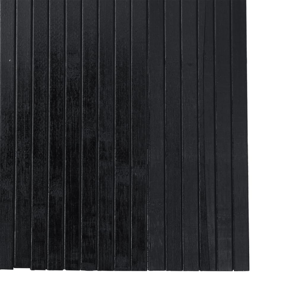 Screen Black 165x250 cm Bamboo