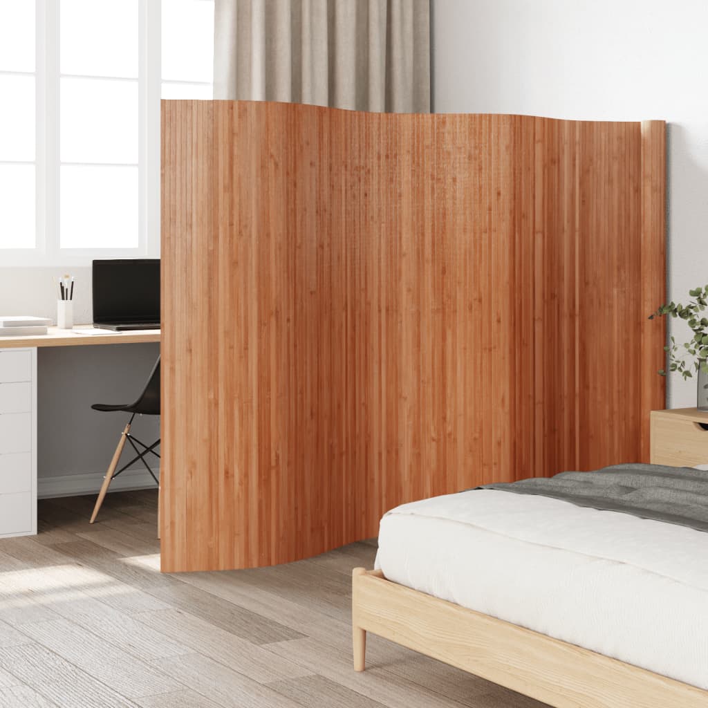 Screen brown 165x600 cm bamboo