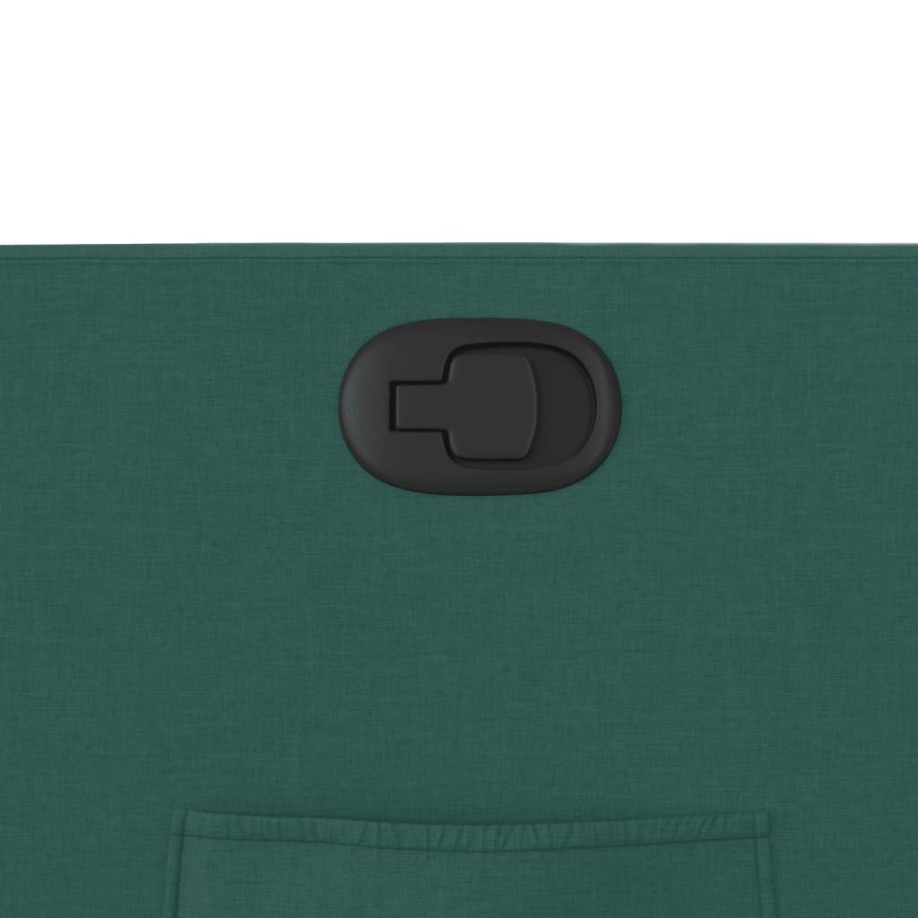 Relaxing Chair Dark Green Fabric