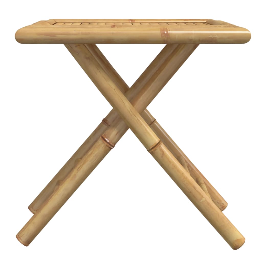 Garden Table Foldable 45x45x45 cm Bamboo