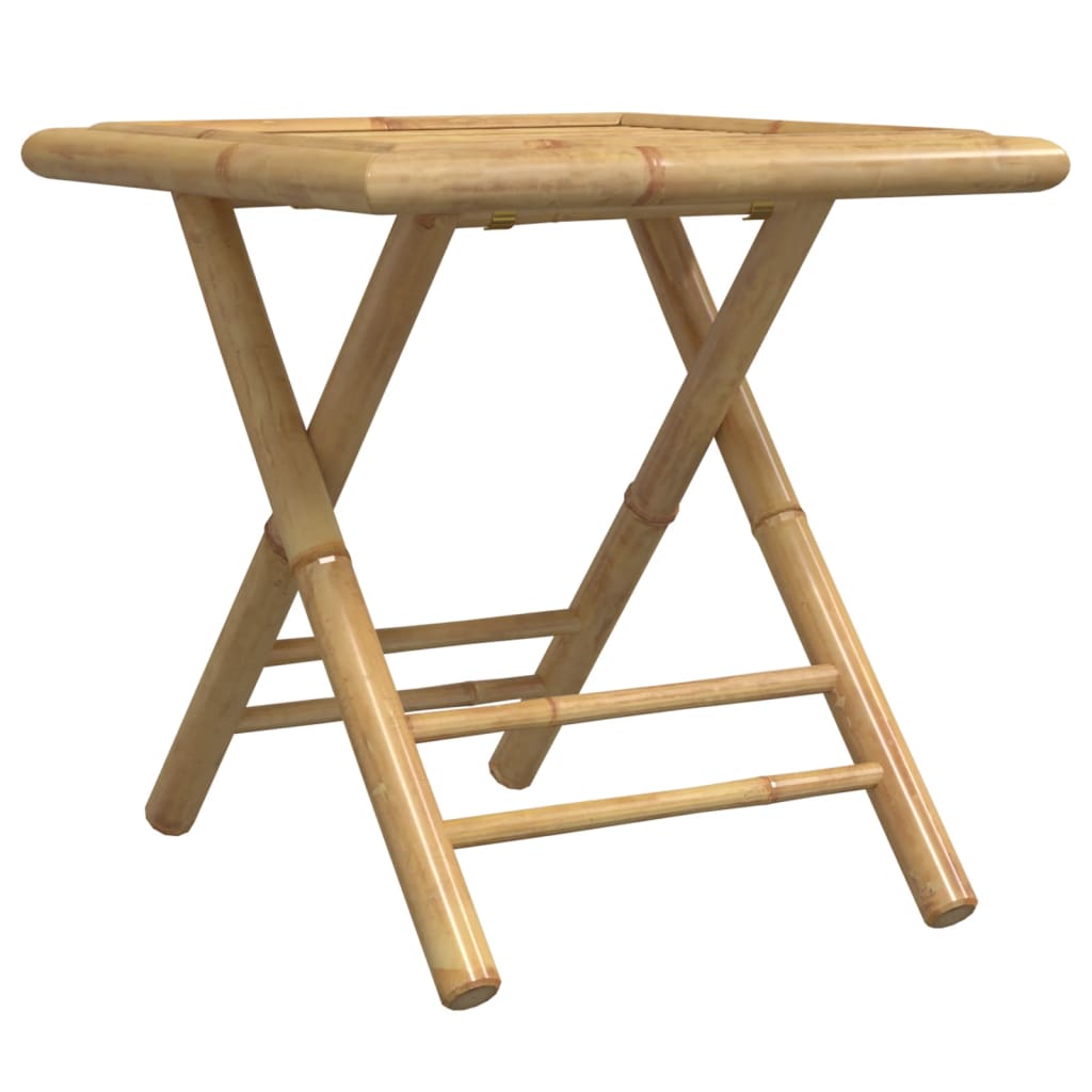 Garden Table Foldable 45x45x45 cm Bamboo